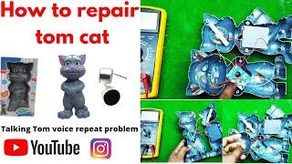 Talking tom repair #toyrepair #tomcat #tomcatrepair