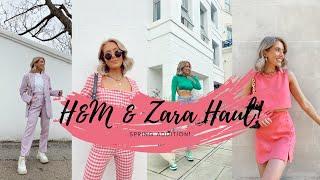 H&M & ZARA SPRING HAUL  India Moon