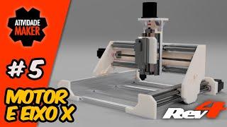 CNC Router Revolution 4 - Motor e Eixo X #5