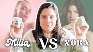 Noka Matcha VS Milia Matcha lequel choisir ? @stelle. @andieella