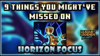 HORIZON FOCUS Item Analysis & Explanation - Wild Rift