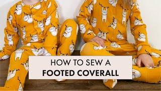 Sew A Footed Kids Pajama