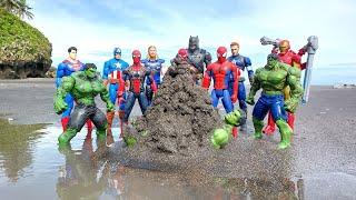 AVENGERS ASSEMBLE‼️SPIDER-MAN vs HULK CAPTAIN AMERICA vs IRON MAN vs THANOS vs BLACK PANTHER