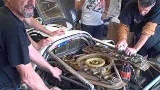 917 engine starting - 1st time in 30 years