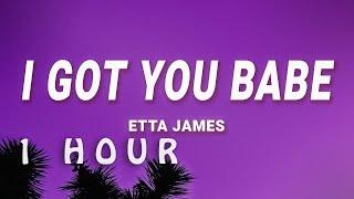  1 HOUR  Etta James - I Got You Babe Lyrics