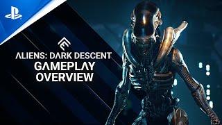 Aliens Dark Descent - Gameplay Overview Trailer  PS5 & PS4 Games