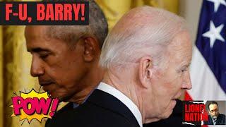  Biden’s Last Stand & Royal F-U to Obama Defying Barry and the Dems With Kanala Endorsement