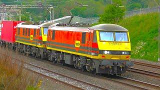 Busy Evening at Linslade WCML  140524