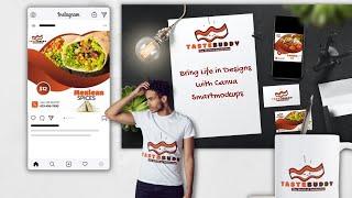 How to Bring Life in Designs with Canva Smartmockups ?