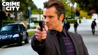 Raylan Tracks to Bust Clinton  Justified Timothy Olyphant