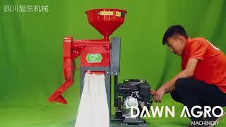 6N80 Mini Domestic Rice Mill for home use