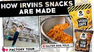 How IRVINS Salted Egg Snacks Are Made - Behind The Feed EP3