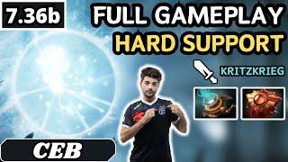 7.36b - Ceb IO Hard Support Gameplay - Dota 2 Full Match Gameplay