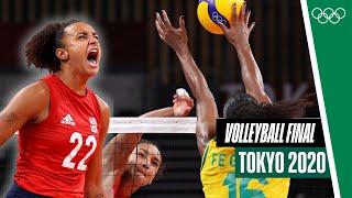  Womens Volleyball Final at Tokyo 2020  Condensed Finals