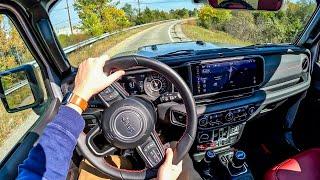 2024 Jeep Wrangler Rubicon 392 - POV Test Drive Binaural Audio