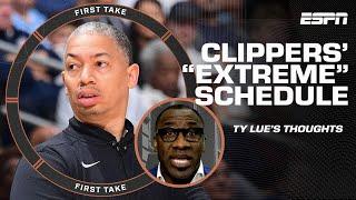 Ty Lue called the Clippers quick turnaround EXTREME but Shannon doesnt wanna hear it  First Take