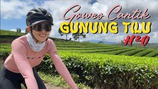 Gowes Bareng Goweser Cantik  Pemandangan Gunung Tilu yang Cantik