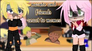 naruto and friends react to memes sasunaru Sorry its short x part 1? credits in vid