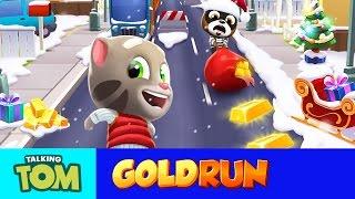 Talking Tom Gold Run NEW UPDATE - Run to Catch the Winter Fun