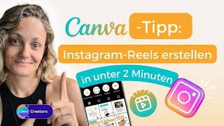 Videos mit Canva erstellen in unter 2 Minuten Instagram Reels erstellen ohne Gesicht zu zeigen