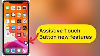 IPhone assistive touch button new features  iPhone home button settings  Nyza9 hindi