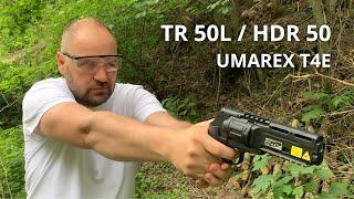 Revolver Umarex T4E TR 50L HDR 50L - Test destrukce a terčová střelba  Colosus