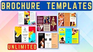 Top 11 FREE Websites To Download Brochure Templates 2022-2023