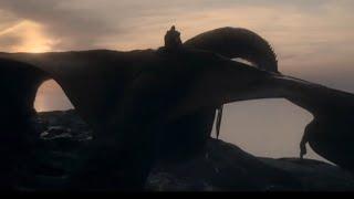 Daemon Targaryen leaves dragonstone with caraxes House of the Dragon s2 ep2. 4k Video quality.