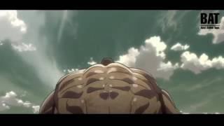 Attack on titan Eren vs The Armored Titan full fight