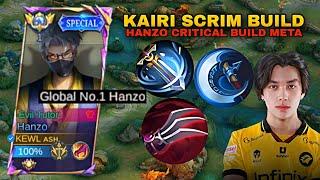 Reason Why Kairi use Hanzo Critical Build  hanzo new meta build?