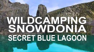 Wildcamping Snowdonia Secret Blue Lagoon