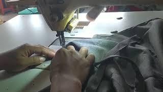 how to sew an apron.cara menjahit celemek