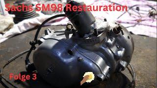 Sachs SM98 Engine Restauration Folge 3 Vorbereitung und Reiningung