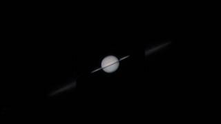 Saturn through a 16” telescope #saturn #space #telescope #shorts