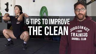 5 Tips Improve Your Clean  JTSstrength.com