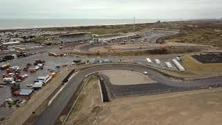 Flight over Formula 1 circuit Zandvoort