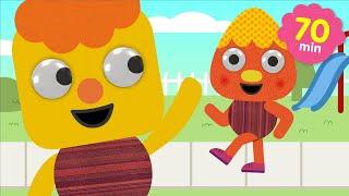 Were Walking Down The Street + More  Super Fun Kids Songs  Noodle & Pals