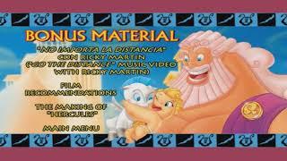 Hercules DvD Menu Walkthrough