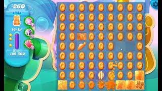 Grazy Green & Orange Candies Combo  Candy Crush Soda Saga Level 1644 