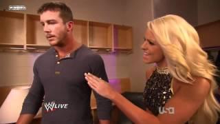 WWE Raw 11_29_10 Ted DiBiase & Maryse Backstage Segment.mp4