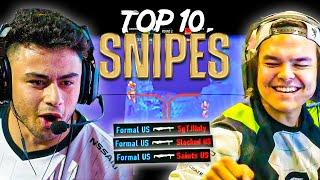 Top 10 BEST PRO Snipes in Call of Duty History Part 1