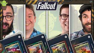 First Look FALLOUT Precon Decks  Dogmeat vs Dr. Madison vs Mothman vs Caesar