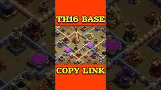 th16 war base link  best th16 base for legend league  best th16 war base with link 2024 - COC