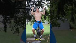 How much added weight can I do a pull-up with