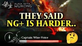 Wukong Stance TOTALLY DEMOLISHES Captain Wise-Voice in NG+4  Black Myth Wukong