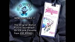 The Pebble and the Penguin Soundtrack CD Promo 1995