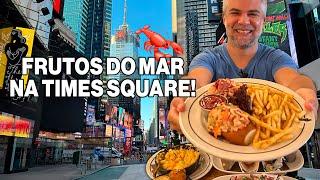 Restaurante de FRUTOS DO MAR na Times Square em Nova York