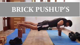 Brick Push Ups  Siddhant Chandel