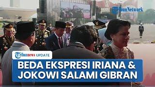 Ekspresi Iriana Jokowi Tampak Acuh saat Salami Gibran Cuma Jabat Tangan Sebentar Lalu Jalan Lagi