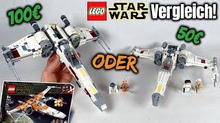 Deshalb ist der Neue so billig ...   LEGO Star Wars X-Wing Vergleich  Set 75301 VS 75218